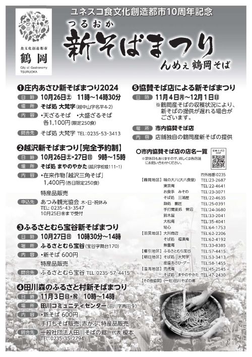 つるおか新そばまつり_チラシ(裏)