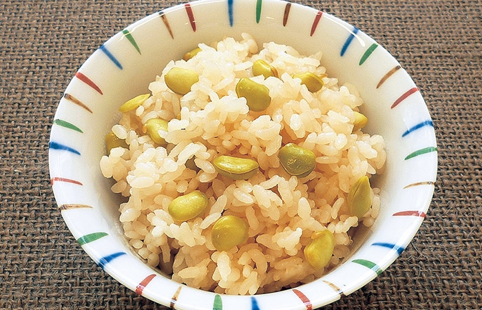 夏の郷土料理【枝豆ご飯】 | 食文化プロジェクト-つるおかおうち御膳